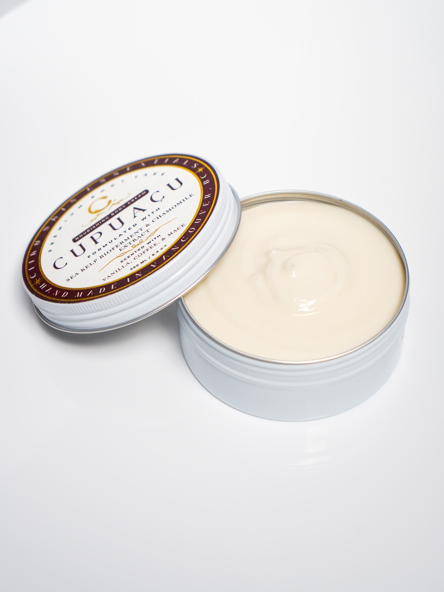 Cupuaçu Body Cream for dry skin hydration