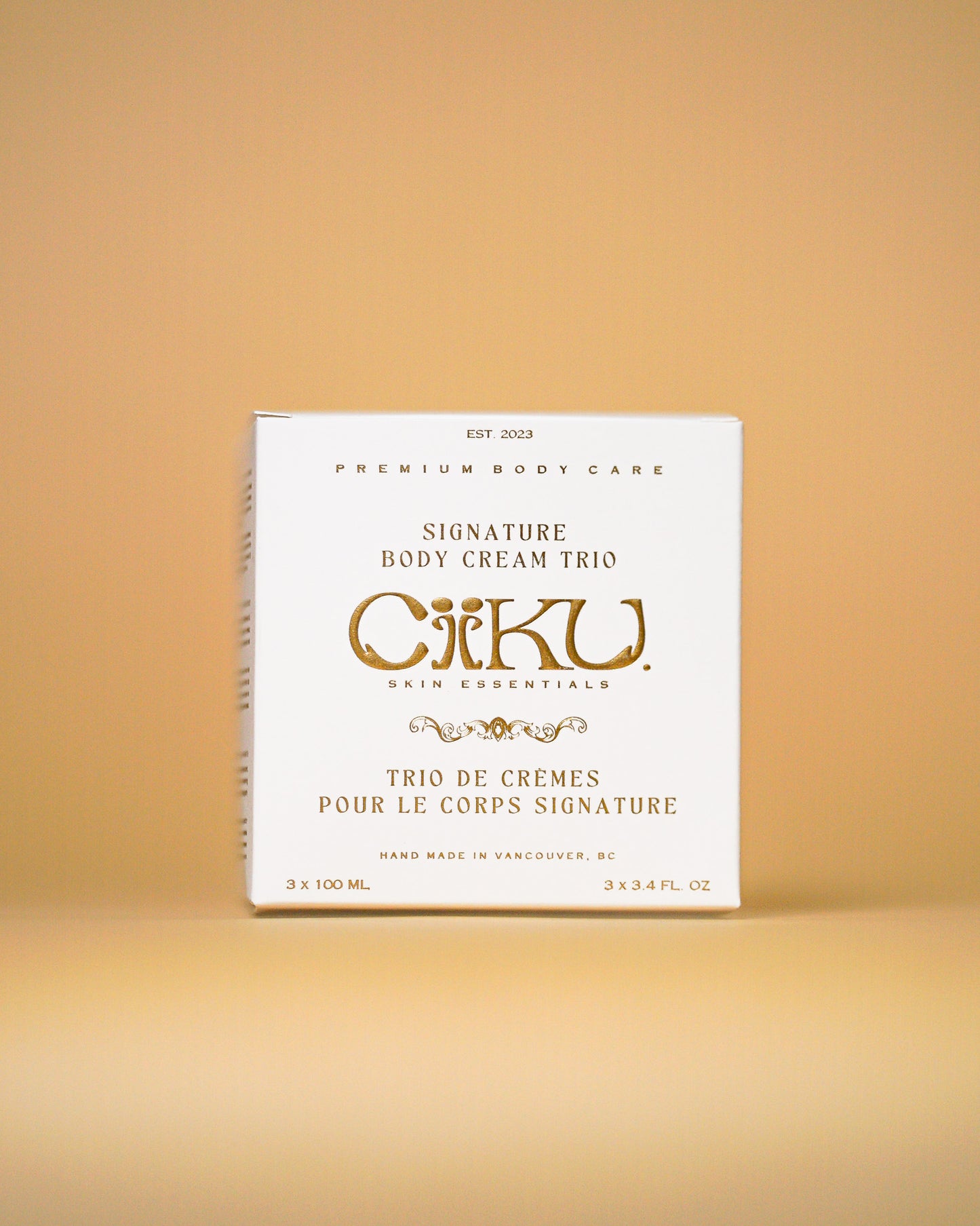 CIIKU's Body Cream Trio | Discovery Set