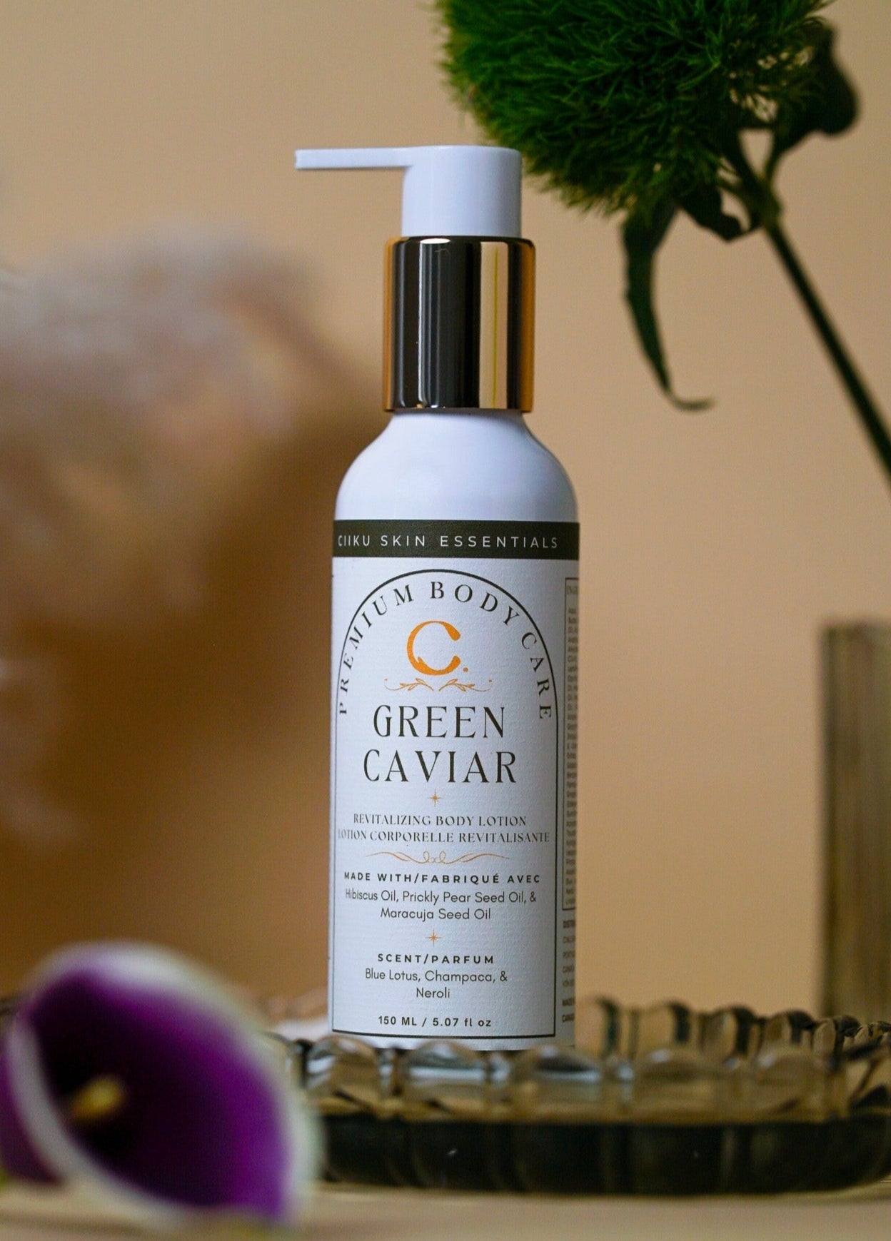 GREEN CAVIAR Revitalizing Body Lotion - Ciiku Skin Essentials
