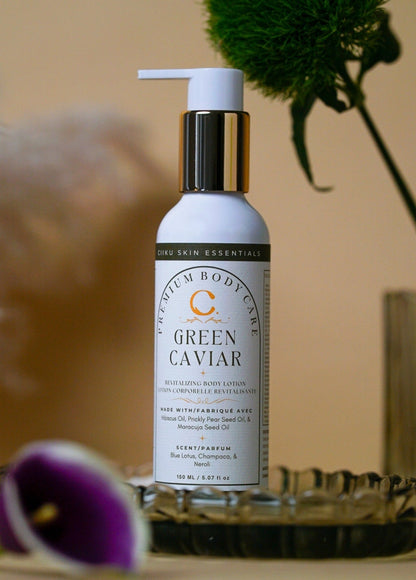 GREEN CAVIAR Revitalizing Body Lotion - Ciiku Skin Essentials